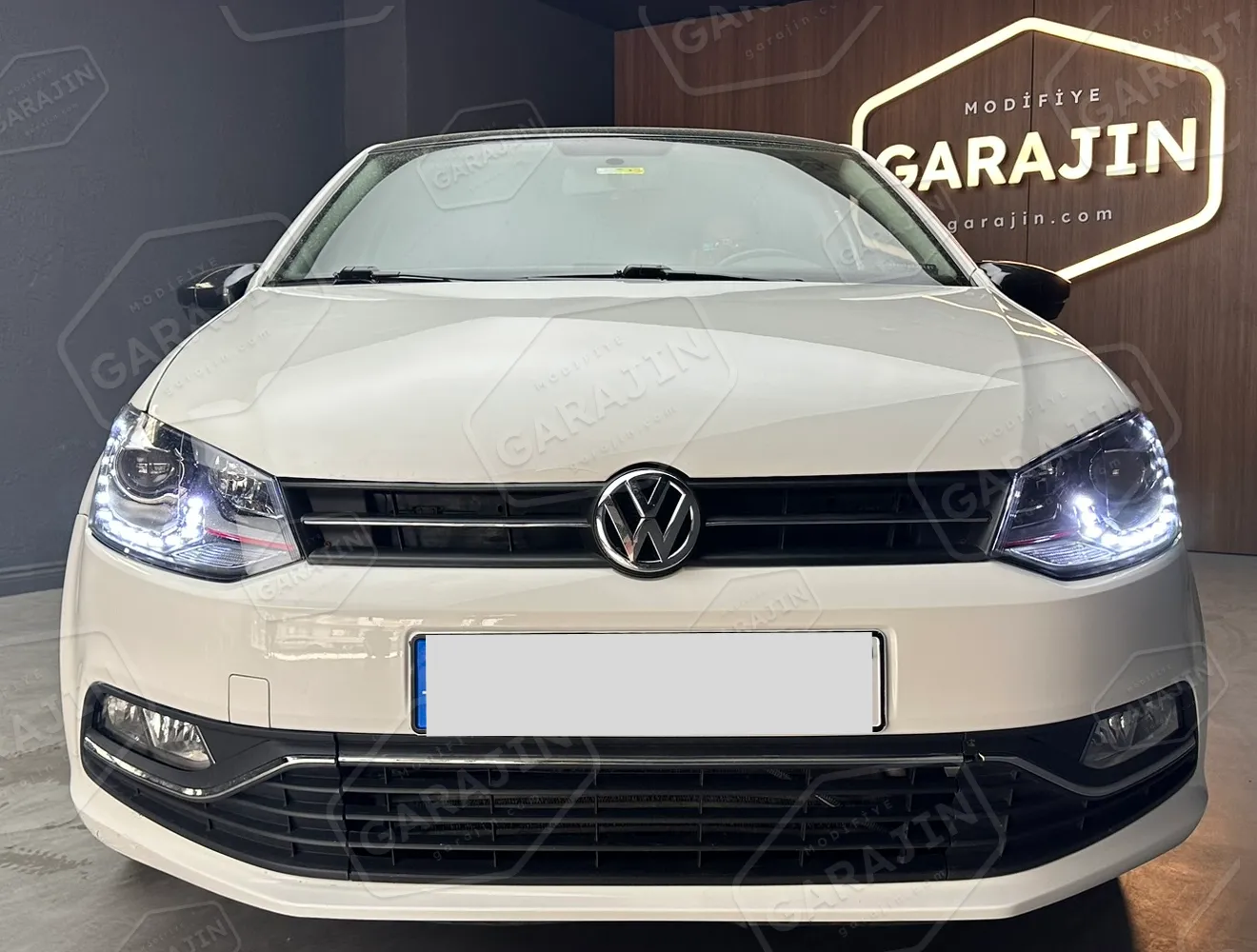 Polo 6R 2009 2014 GTI K rm z Led Far Garajin