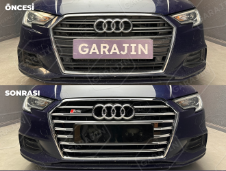 Audi A3 Makyajlı (2016-2020) S3 Siyah Panjur