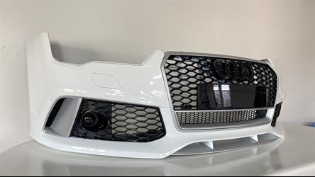 Audi A7 (2014-2018) RS7 Krom Ön Tampon ve Panjur Seti