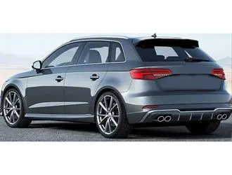 Audi A3 Makyajlı (2016-2020) Hatchback S3 Difüzör ve Egzoz Seti