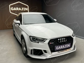 Audi A3 Makyajlı (2016-2020) Sedan RS3 Krom Ön Tampon ve Panjur Seti