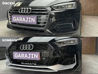 Audi A5 (2016-2023) RS5 Ön Tampon ve Panjur Seti