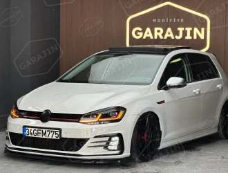 Golf 7 Uyumlu 7.5 GTI Ön Tampon ve Panjur Seti