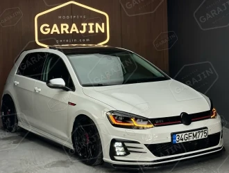 Golf 7 Uyumlu 7.5 GTI Ön Tampon ve Panjur Seti