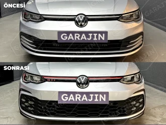 Golf 8 GTI Ön Tampon ve Panjur Seti
