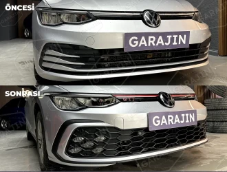 Golf 8 GTI Ön Tampon ve Panjur Seti
