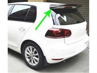Golf 6 Spoiler - Parlak Siyah