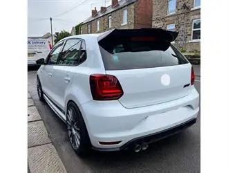 Polo 6R (2009-2014) Batman Spoiler Parlak Siyah
