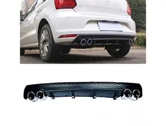 Polo 6C (2014-2017) Difüzör Egzoz Mat Siyah 