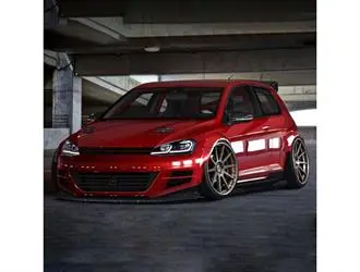 Golf 7.5 GTI Kırmızı J Led Far