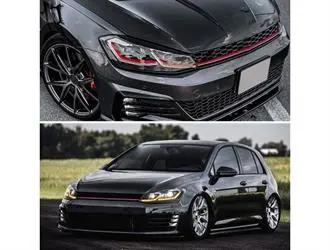Golf 7.5 GTI Kırmızı J Led Far