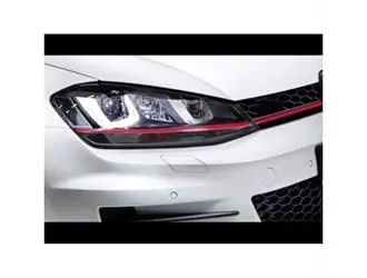 Golf 7 GTI Kırmızı U Led Far