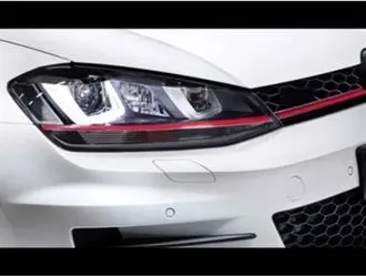 Golf 7 GTI Kırmızı U Led Far