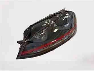 Golf 7 GTI Kırmızı U Led Far