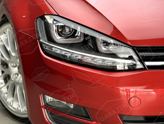 Golf 7 Çift U Led Far Kayar Sinyal Krom Full Led