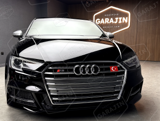 Audi A3 Makyajlı (2016-2020) Sedan S3 Ön Tampon ve Panjur Seti