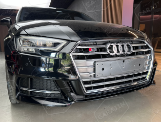 Audi A3 Makyajlı (2016-2020) Sedan S3 Ön Tampon ve Panjur Seti