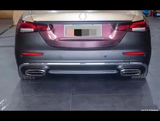 E Serisi W213 (2020-Sonrası) Maybach Body Kit -Siyah Sis Kapak
