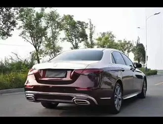 E Serisi W213 (2020-Sonrası) Maybach Body Kit -Siyah Sis Kapak