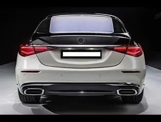 S Serisi W223 (2021-Sonrası) Krom Sis Kapaklı Maybach Body Kit