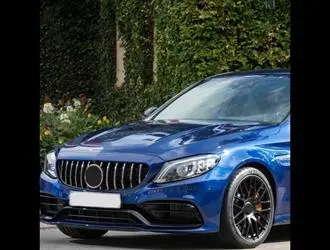 C Serisi W205 (2015-2018) C63 Makyajlı Görünüm Ön Tampon ve Panjur Seti