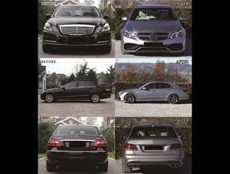 E Serisi W212 (2009-2012) 2013+ E63 Facelift Body Kit