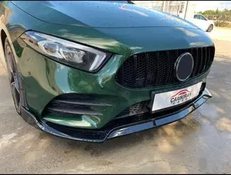 A Serisi W177 (2019-Sonrası) AMG Ön Lip - Parlak Siyah