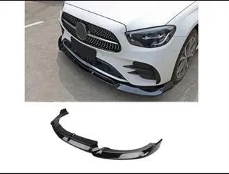 E Serisi W213 (2020-Sonrası) Ön Lip Brabus - Parlak Siyah