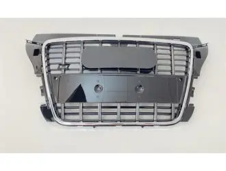 Audi A3 (2009-2012) S3 Siyah Panjur Krom Çerçeve