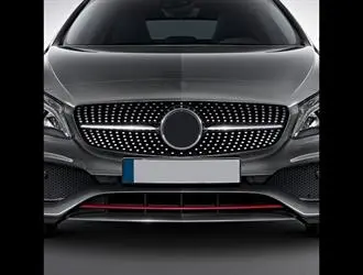 A Serisi W176 Makyajlı (2015-2018) Siyah Diamond Panjur