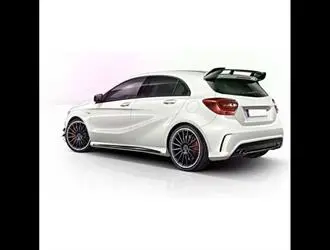 A Serisi W176 (2012-2015) A45 Spoiler Parlak Siyah