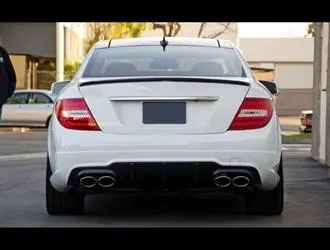 C Serisi W204 Makyajlı (2012-2014) AMG Spoiler Parlak Siyah
