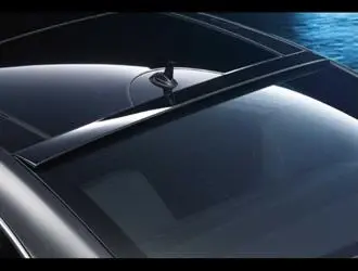 C Serisi W204 (2007-2011) Cam Üstü Spoiler Parlak Siyah