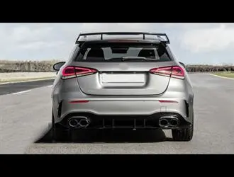 A Serisi W177 (2019-Sonrası) Hatchback Difüzör ve Silver Egzoz Seti