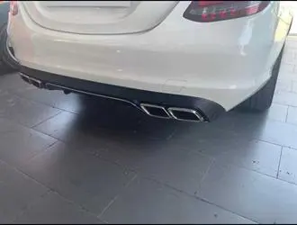 C Serisi W205 (2015-2018) Silver Difüzör ve Silver Egzoz Seti