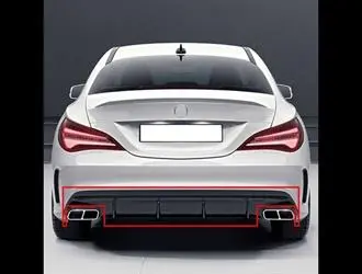 CLA W117 (2013-2016) CLA45 Difüzör ve Silver Egzoz Seti