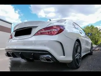 CLA W117 Makyajlı (2016-2018) CLA45 Difüzör ve Silver Egzoz Seti