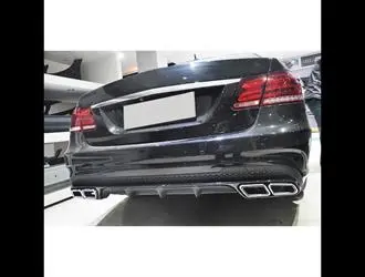 E Serisi W212 Makyajlı (2013-2016) E63 Difüzör ve Silver Egzoz Seti