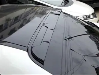 C Serisi W205 Makyajlı (2018-2021) Cam Üstü Spoiler - Parlak Siyah