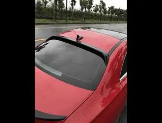 CLA W117 Makyajlı (2016-2018) Cam Üstü Spoiler Parlak Siyah