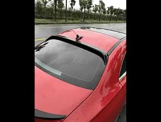 CLA W117 Makyajlı (2016-2018) Cam Üstü Spoiler Parlak Siyah