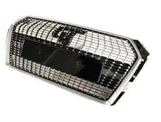 Audi A4 (2016-2019) Diamond Gri Çerçeve Panjur