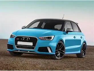 Audi A1 (2016-2017) RS1 Siyah Krom Çerçeve Panjur