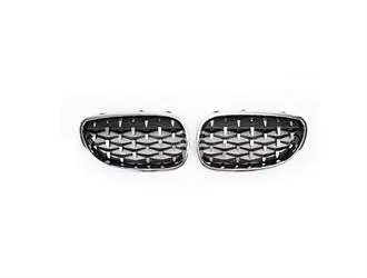 E60 Krom Çerçeve Diamond Panjur