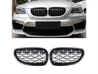 E60 Parlak Siyah Diamond Panjur