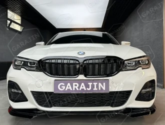 G20 Çifti Çizgi M3 Panjur - Parlak Siyah