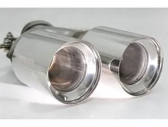 G30 M5 Görünüm Silver Egzoz Seti