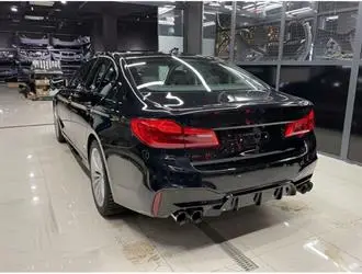 G30 M5 Görünüm Silver Egzoz Seti
