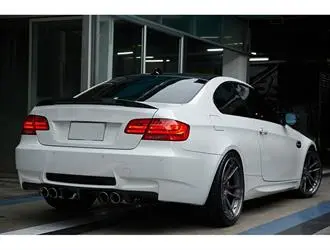 E92 LCI Mtech Spoiler - Parlak Siyah