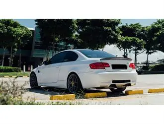 E92 LCI Mtech Spoiler - Parlak Siyah